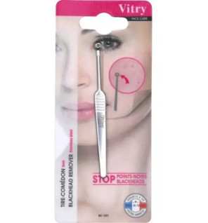 Vitry – Tire-comédons inox, 1 pièce