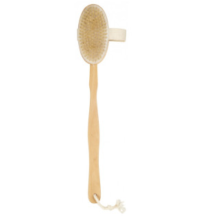 Vitry – Cartel Paris Brosse de bain démontable bois et soie, 1 brosse