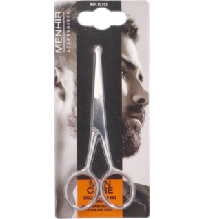 Vitry – Ciseaux pour poils du nez inox, 1 paire