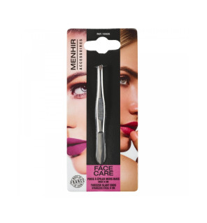 Vitry – Pince à épiler mors biais inox 9 cm, 1 pièce