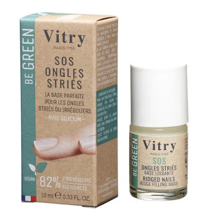 Vitry – SOS Ongles Striés avec silicium, 10 ml