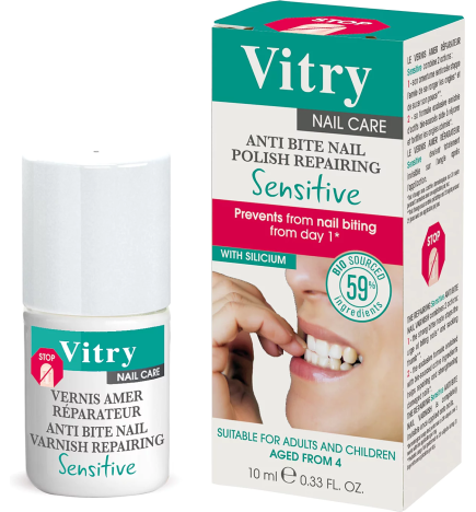 Vitry – Nail Care Vernis Amer Réparateur Sensitive, 10 ml