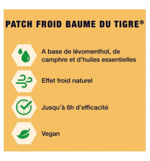 Tiger Balm – Patchs Baume du Tigre, 3 patchs
