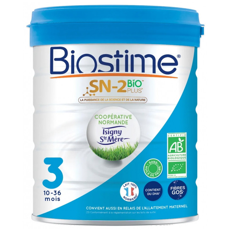 Biostime – SN-2 Bio Plus 3ème âge, 800 g