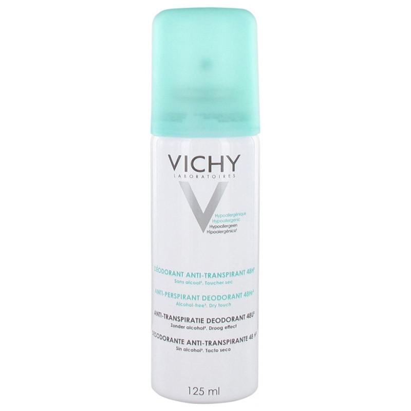 Vichy – Déodorant Anti-Transpirant Efficacité 48H, 125 ml