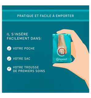 Compeed – Ampoules aux Orteils Pansements, 8 pansements
