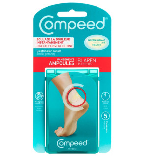 Compeed – Ampoules Moyen Format Pansements, 5 pansements