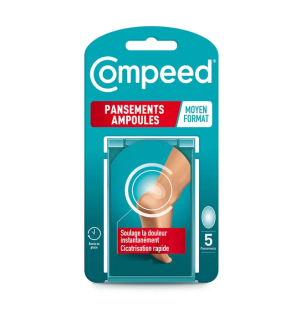 Compeed – Ampoules Medium Pansements, 5 pansements