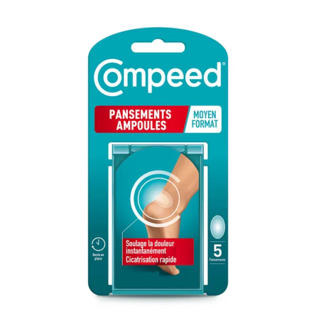 Compeed – Ampoules Medium Pansements, 5 pansements