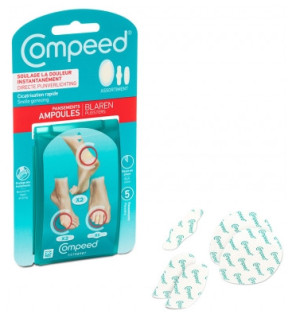 Compeed – Ampoules Assortiment Pansements, 5 pansements