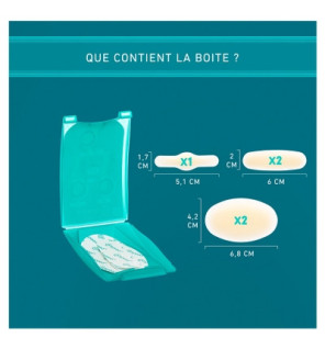 Compeed – Ampoules Assortiment Pansements, 5 pansements