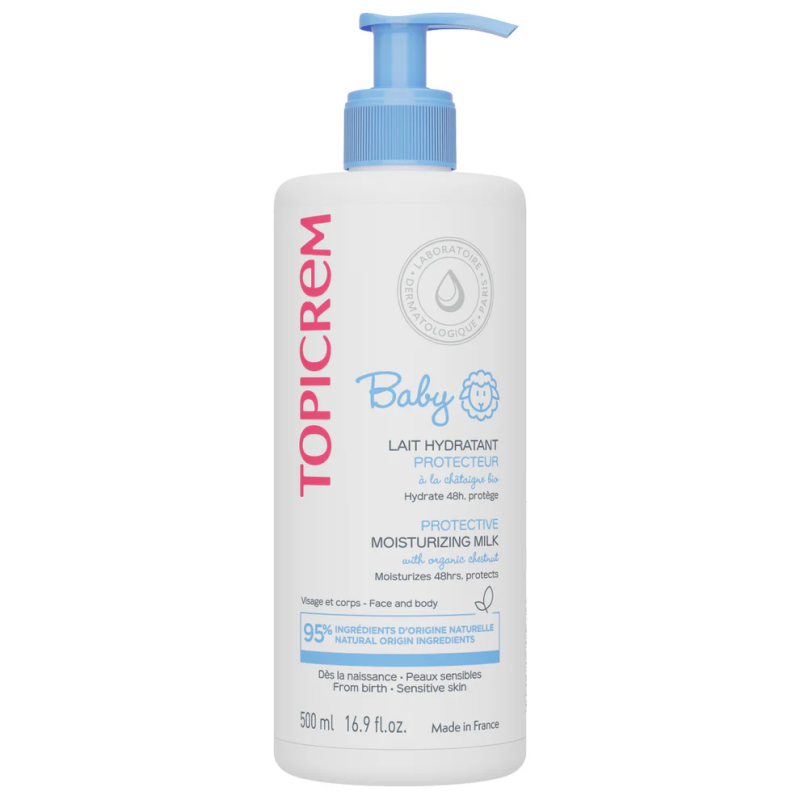 Topicrem – Baby Lait Hydratant Protecteur, 500 ml