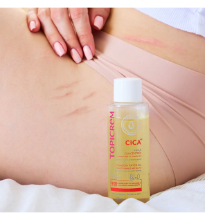 Topicrem – CICA+ Huile concentrée vergetures et cicatrices, 100 ml