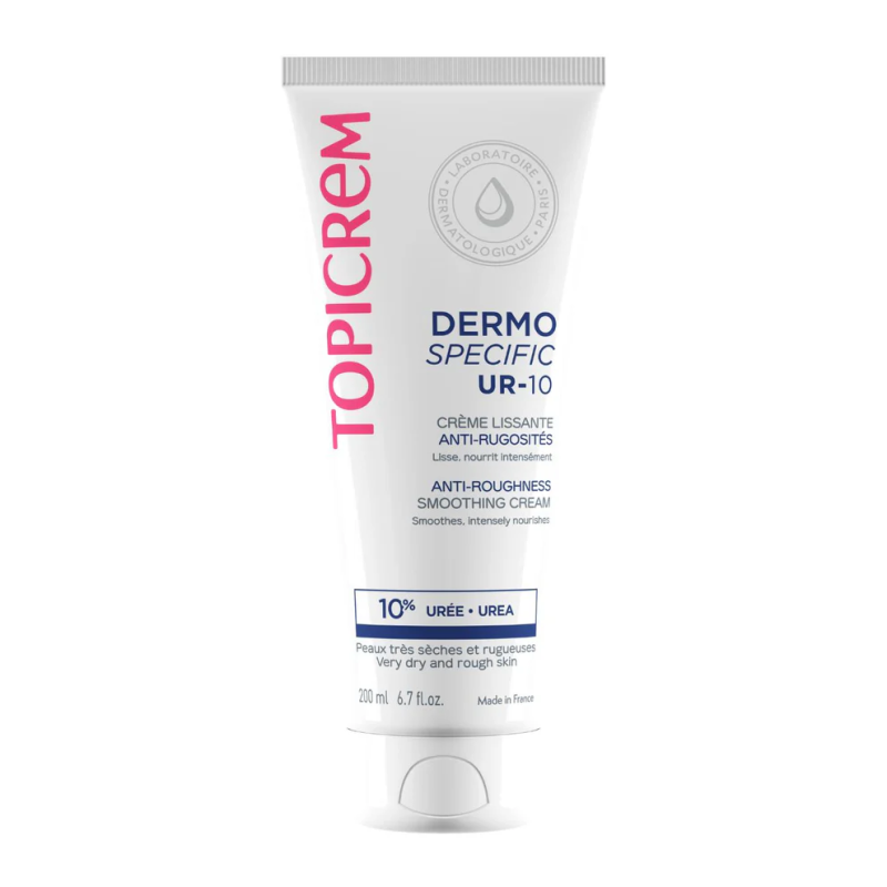 Topicrem – UR-10 Crème lissante anti-rugosités, 200 ml