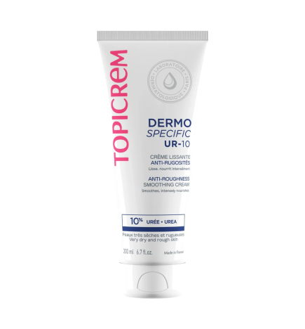 Topicrem – UR-10 Crème lissante anti-rugosités, 200 ml