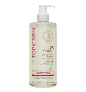 Topicrem – DA Protect Gel nettoyant surgras, 500 ml