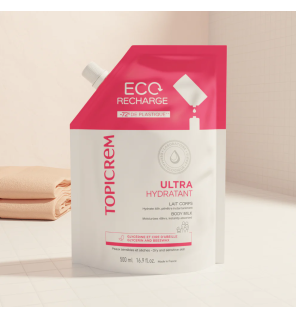 Topicrem – Ultra-hydratant Lait corps éco-recharge, 500 ml