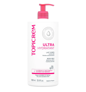 Topicrem – Ultra-hydratant Lait corps, 1 L