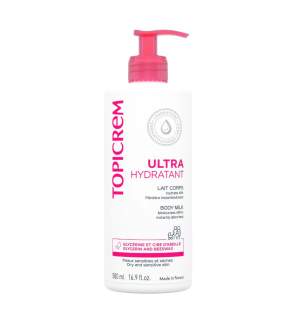 Topicrem – Ultra-hydratant Lait corps, 500 ml
