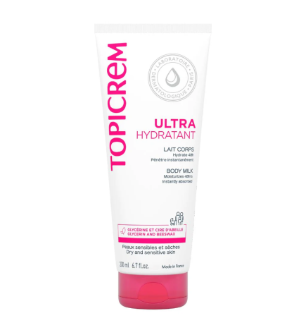 Topicrem – Ultra-hydratant Lait corps, 200 ml