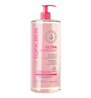 Topicrem – Ultra-hydratant Gel douche, 1 L