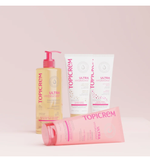 Topicrem – Ultra-Hydratant Nacré Corps - Lait sublimateur hydratant 24h, 200 ml