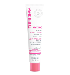 Topicrem – Hydra+ Crème éclat Légère, 40 ml