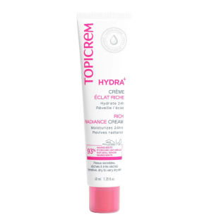 Topicrem – Hydra+ Crème éclat Riche, 40 ml
