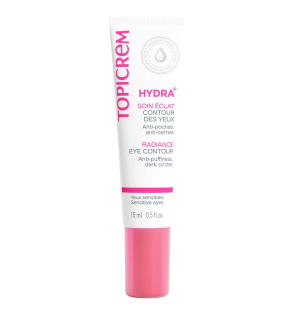 Topicrem – Hydra+ Soin éclat contour des yeux, 15 ml
