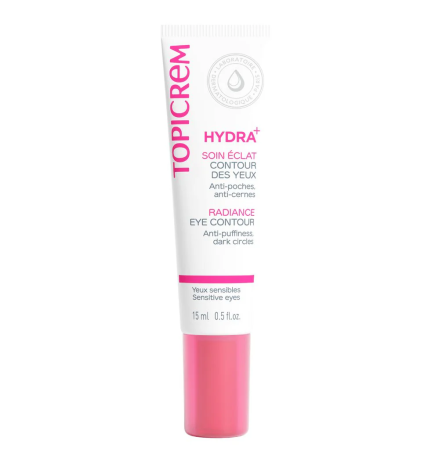 Topicrem – Hydra+ Soin éclat contour des yeux, 15 ml