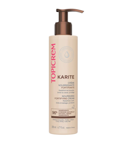 Topicrem – Karité Crème nourrissante fortifiante, 200 ml