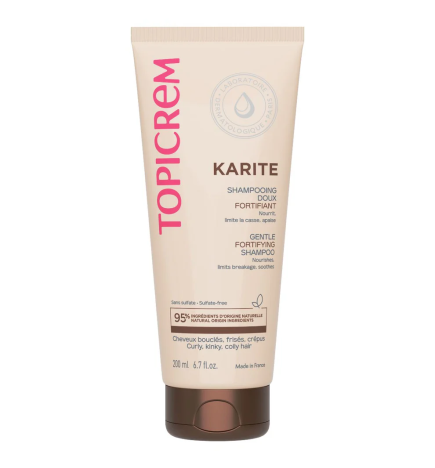 Topicrem – Karité Shampooing doux fortifiant, 200 ml