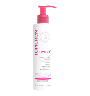 Topicrem – Hydra+ Lait démaquillant douceur, 200 ml