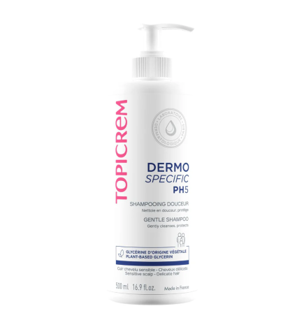 Topicrem – Dermo Specific PH5 Shampooing douceur, 500 ml