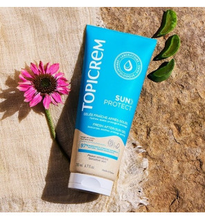 Topicrem – Sun Protect Lait solaire SPF50+ + Gelée fraîche après-soleil, 200 ml + 50 ml