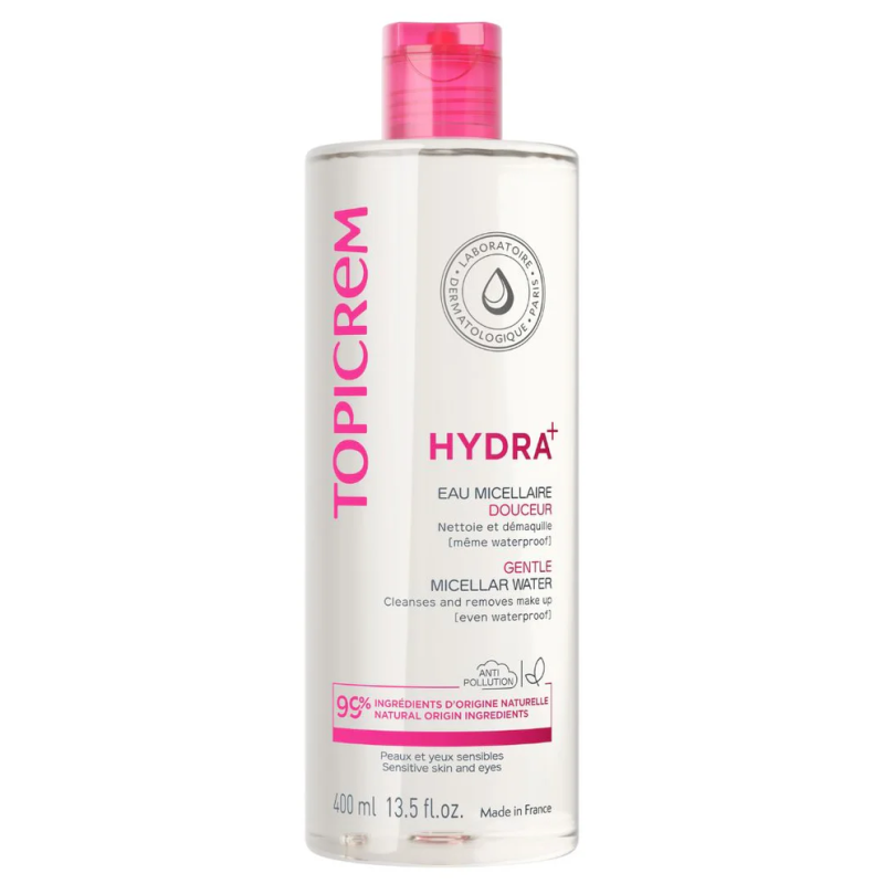 Topicrem – Hydra+ Eau micellaire douceur, 400 ml
