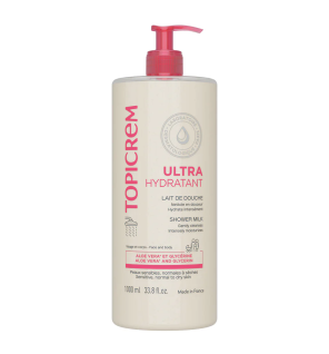 Topicrem – Ultra-hydratant Lait de douche, 1 L