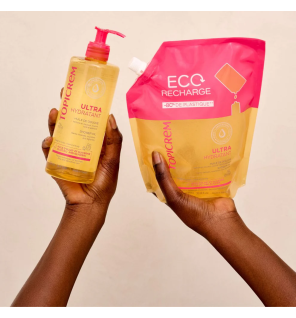 Topicrem – Ultra-hydratant Éco-recharge huile de douche, 1 L