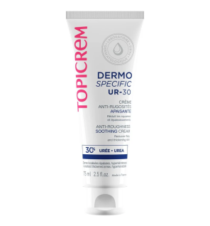 Topicrem – Dermo Specific UR-30 Crème anti-rugosités apaisante, 75 ml