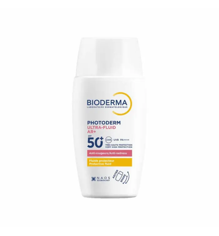 Bioderma – Photoderm Ultra-Fluid AR+ SPF50+ Peaux Réactives, 30 ml