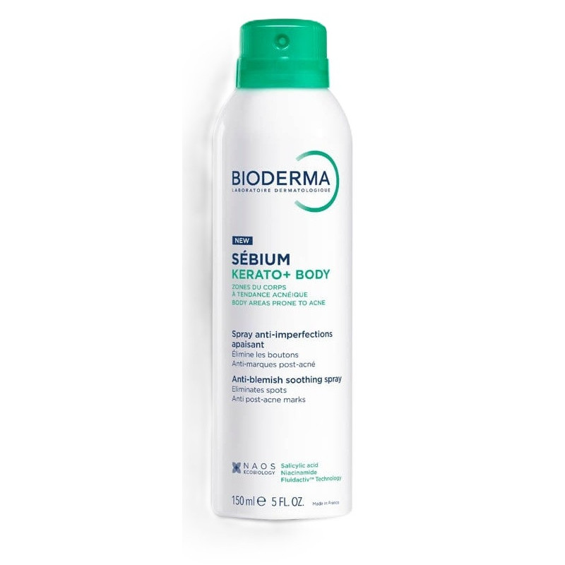 Bioderma – Sébium Kerato+ Body Soin anti-imperfections spray, 150 ml