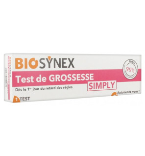 Biosynex – Test de Grossesse Simply, 1 test