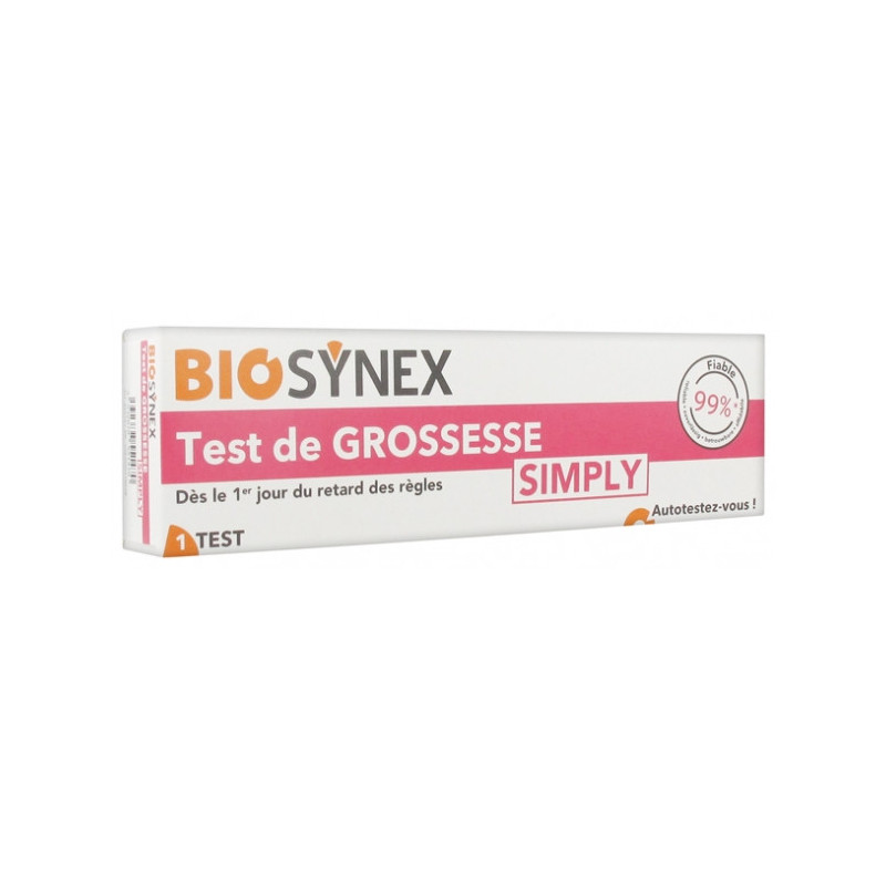Biosynex – Test de Grossesse Simply, 1 test Biosynex – Test de Grossesse Simply, 1 test