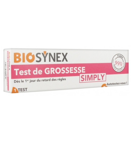 Biosynex – Test de Grossesse Simply, 1 test