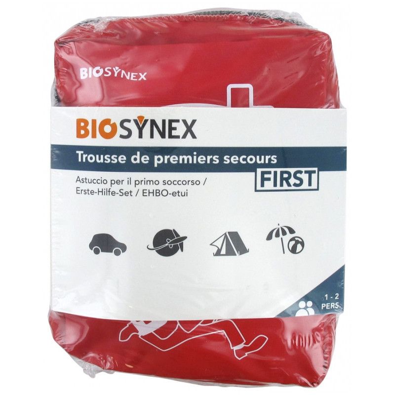 Biosynex – Trousse de Premiers Secours, 22 pièces