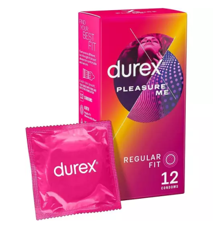 Durex – Préservatifs Pleasure Me, 12 unités