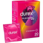Durex – Préservatifs Pleasure Me, 20 unités