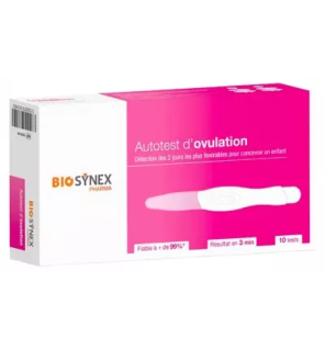 Biosynex – Tests d’ovulation, 10 unités