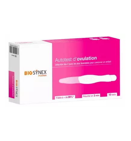 Biosynex – Tests d’ovulation, 10 unités