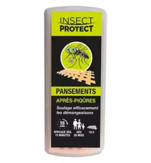 Insect Protect – Pansements après-piqûres, 18 pansements